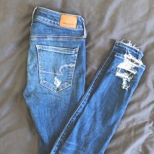Distressed Skinny Jeans